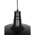 GLOBOSTAR® RAY  Vintage Κρεμαστό Φωτιστικό Οροφής με Ντουί 1 x E27 AC 220-240V IP20 - Μαύρο - Μ46 x Π46 x Υ25cm