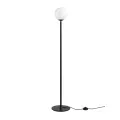 GLOBOSTAR® GLOBART  Μοντέρνο Επιδαπέδιο Φωτιστικό με Ντουί 1 x E27 AC 220-240V IP20 -Μαύρο & Λευκό - Μ25 x Π25 x Υ135cm