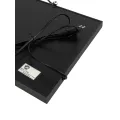 GLOBOSTAR® SIGN  Διακοσμητικό Φωτιστικό Τοίχου Ένδειξης / Σήμανσης "OPEN 24 HOURS" LED 5W 150lm 120° AC 220-240V IP20 Πολύχρωμο - Μαύρο - Μ48 x Π25 x Υ2cm