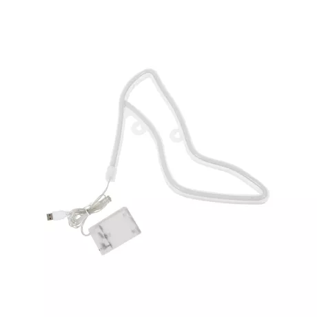 Φωτιστικό Ταμπέλα Φωτεινή Επιγραφή NEON LED Σήμανσης WOMEN SHOES 5W με Καλώδιο Τροφοδοσίας USB - Μπαταρίας 3xAAA (Δεν Περιλαμβάνονται) - Ροζ