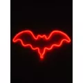 Φωτιστικό Ταμπέλα Φωτεινή Επιγραφή NEON LED Σήμανσης BATMAN 5W με Καλώδιο Τροφοδοσίας USB - Μπαταρίας 3xAAA (Δεν Περιλαμβάνονται) - Κόκκινο
