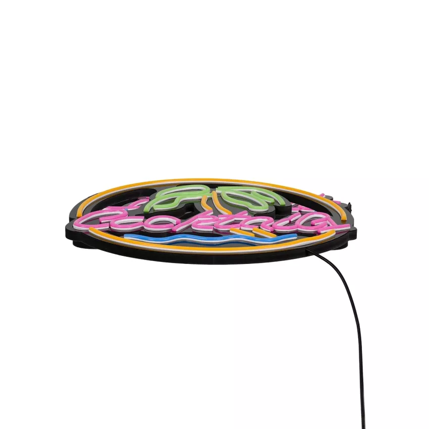 Φωτιστικό Ταμπέλα Φωτεινή Επιγραφή NEON LED Σήμανσης COCKTAILS 30W AC 230V με Διακόπτη On/Off Ροζ - Γαλάζιο - Κίτρινο - Πράσινο