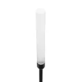 GLOBOSTAR® REED  Φωτιστικό Κολωνάκι Κήπου με Καρφωτή Βάση LED 2W 180lm 360° DC 24V Αδιάβροχο IP65 Θερμό Λευκό 2700K - Sanan SMD Chip - Μαύρο Ματ - Μ2 x Π2 x Υ100cm