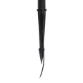 GLOBOSTAR® REED  Φωτιστικό Κολωνάκι Κήπου με Καρφωτή Βάση LED 5W 450lm 360° DC 24V Αδιάβροχο IP65 Θερμό Λευκό 2700K - Sanan SMD Chip - Μαύρο Ματ - Μ3 x Π3 x Υ65cm