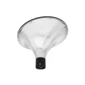 GLOBOSTAR® TOPIS  Φωτιστικό Κεφαλής Post Top Πλατείας/Πάρκου/Κήπου LED 50W 4500lm 360° AC 220-240V Αδιάβροχο IP65 Θερμό Λευκό 2700K - Sanan SMD Chip - Μαύρο Ματ - Μ50 x Π50 x Υ39cm