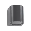 kelvo® MURANO  Φωτιστικό Τοίχου / Απλίκα για Λάμπα MR16 με Ντουί GU10 AC 220-240V Αδιάβροχο IP65 - Γκρι Ανθρακί Ματ - Μ8 x Π8 x Υ7cm