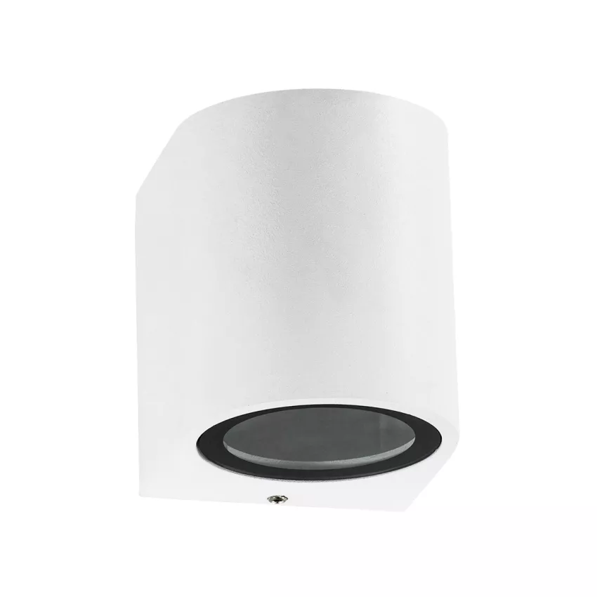 kelvo® MURANO  Φωτιστικό Τοίχου / Απλίκα για Λάμπα MR16 με Ντουί GU10 AC 220-240V Αδιάβροχο IP65 - Λευκό Ματ - Μ8 x Π8 x Υ7cm
