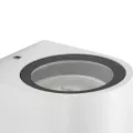 kelvo® MURANO  Φωτιστικό Τοίχου / Απλίκα για Λάμπα MR16 με Ντουί GU10 AC 220-240V Αδιάβροχο IP65 - Λευκό Ματ - Μ8 x Π8 x Υ7cm