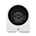 kelvo® MURANO  Φωτιστικό Τοίχου / Απλίκα για Λάμπα MR16 με Ντουί GU10 AC 220-240V Αδιάβροχο IP65 - Λευκό Ματ - Μ8 x Π8 x Υ7cm