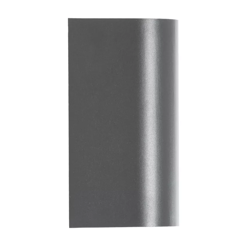 kelvo® MURANO  Φωτιστικό Τοίχου / Απλίκα για 2 Λάμπες MR16 με Ντουί GU10 AC 220-240V Αδιάβροχο IP65 - Γκρι Ανθρακί Ματ - Μ8 x Π8 x Υ15cm