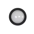 kelvo® NEXA  Φωτιστικό Τοίχου / Απλίκα LED 6W 360lm 180° AC 220-240V Αδιάβροχο IP65 Μπλε - Sanan SMD Chip & TÜV SÜD Driver - Μαύρο Ματ - Μ11 x Π8.5 x Υ11cm