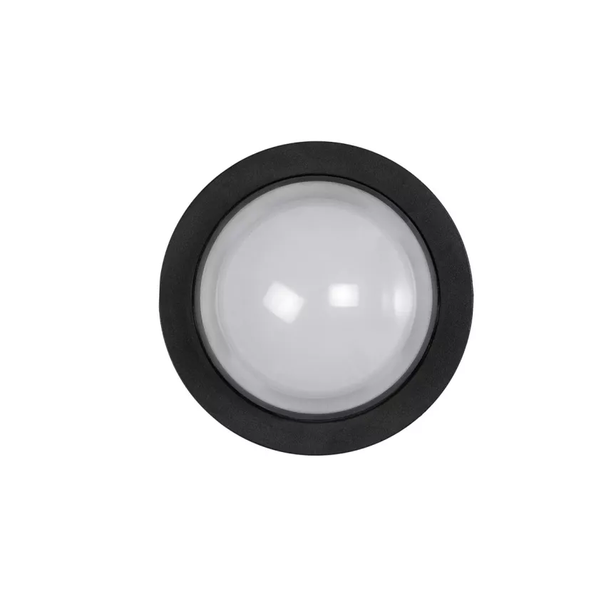 kelvo® NEXA  Φωτιστικό Τοίχου / Απλίκα LED 6W 360lm 180° AC 220-240V Αδιάβροχο IP65 Μπλε - Sanan SMD Chip & TÜV SÜD Driver - Μαύρο Ματ - Μ11 x Π8.5 x Υ11cm