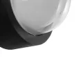 kelvo® NEXA  Φωτιστικό Τοίχου / Απλίκα LED 6W 360lm 180° AC 220-240V Αδιάβροχο IP65 Μπλε - Sanan SMD Chip & TÜV SÜD Driver - Μαύρο Ματ - Μ11 x Π8.5 x Υ11cm