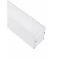 kelvo® ORION  Κρεμαστό Γραμμικό Φωτιστικό Οροφής LED 72W 7200lm 120° AC 220-240V IP20 Ρυθμιζόμενο Λευκό CCT με Χειριστήριο από 2700K έως 6000K Dimmable - Lumileds SMD Chip - Λευκό Ματ - Μ120 x Π5 x Υ7.5cm