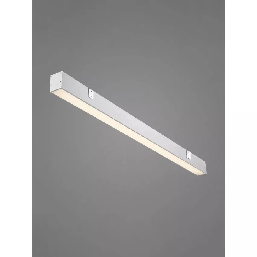 kelvo® ORION  Φωτιστικό Τοίχου / Απλίκα LED 72W 7200lm 120° AC 220-240V IP20 Ρυθμιζόμενο Λευκό CCT με Χειριστήριο από 2700K έως 6000K Dimmable - Lumileds SMD Chip - Λευκό Ματ - Μ120 x Π5 x Υ7.5cm