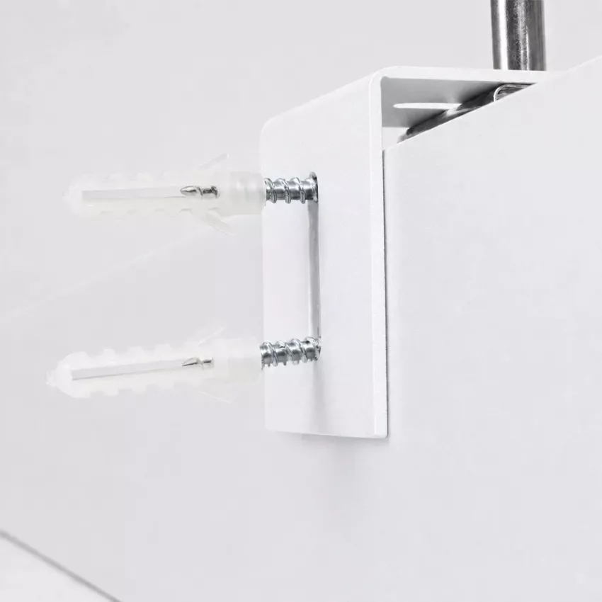 kelvo® ORION  Φωτιστικό Τοίχου / Απλίκα LED 72W 7200lm 120° AC 220-240V IP20 Ρυθμιζόμενο Λευκό CCT με Χειριστήριο από 2700K έως 6000K Dimmable - Lumileds SMD Chip - Λευκό Ματ - Μ120 x Π5 x Υ7.5cm