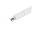 kelvo® GLOWFLEX  Ψηφιακή Pixel Addressable Ταινία Neon Flex με Πλεκτή Υφασμάτινη Επένδυση LED 14W/m 840lm/m 360° DC 24V Αδιάβροχο IP65 120 x SMD5054 Chip/m Πολύχρωμο RGB+WW Dimmable SPI/TTL Protocol IC TM1814 - Sanan SMD Chip - Μ1000 x Π2.2 x Υ2.2cm - Ρολ