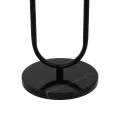 kelvo® CORDELIA  Επιδαπέδιο Φωτιστικό για Λάμπα με Ντουί 1 x E27 AC 220-240V IP20 - Μαύρο Ματ & Σατινέ Χρυσό Βούρτσας - Μ38 x Π30 x Υ180cm