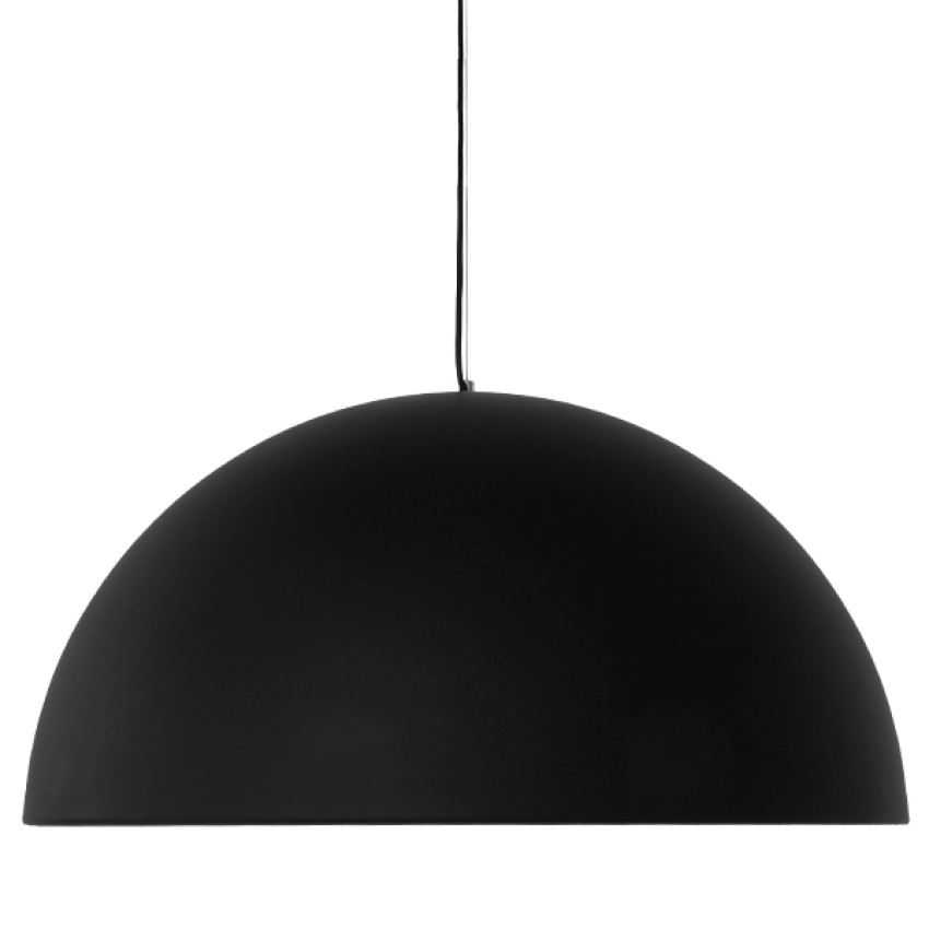 MEDEA  Μοντέρνο Κρεμαστό Φωτιστικό Καμπάνα Μονόφωτο 1 x E27 IP20 Μαύρο & Χρυσό Μέταλλο - Μ60 x Π60 x Υ30cm