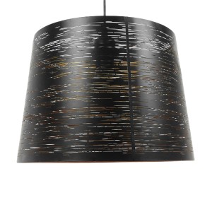 ACCADEMIA  Μοντέρνο Κρεμαστό Φωτιστικό Καπέλο Μονόφωτο 1 x E27 IP20 Μαύρο & Χρυσό Μέταλλο - Μ35 x Π35 x Y25cm ACCADEMIA  Μοντέρνο Κρεμαστό Φωτιστικό Καπέλο Μονόφωτο 1 x E27 IP20 Μαύρο & Χρυσό Μέταλλο - Μ35 x Π35 x Y25cm