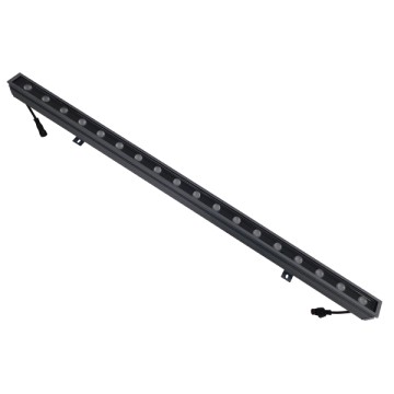 LED Wall Washer Αρχιτεκτονικού Φωτισμού 100cm GENIUS DMX512 24W CREE 24v 2400lm Δέσμης 10-30° Μοιρών Αδιάβροχο IP66 RGB