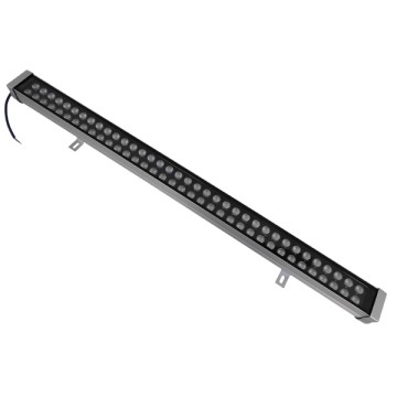 LED Wall Washer Αρχιτεκτονικού Φωτισμού 100cm GENIUS 72W CREE 24v 8640lm Δέσμης 10-30° Μοιρών Αδιάβροχο IP66 Ροζ
