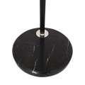 GLOBOSTAR® IMPERIAL  Μοντέρνο Επιδαπέδιο Φωτιστικό με Ντουί 1 x E27 AC 220-240V IP20 - Μαύρο - Μ100 x Π34 x Υ187cm