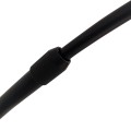 GLOBOSTAR® IMPERIAL  Μοντέρνο Επιδαπέδιο Φωτιστικό με Ντουί 1 x E27 AC 220-240V IP20 - Μαύρο - Μ100 x Π34 x Υ187cm