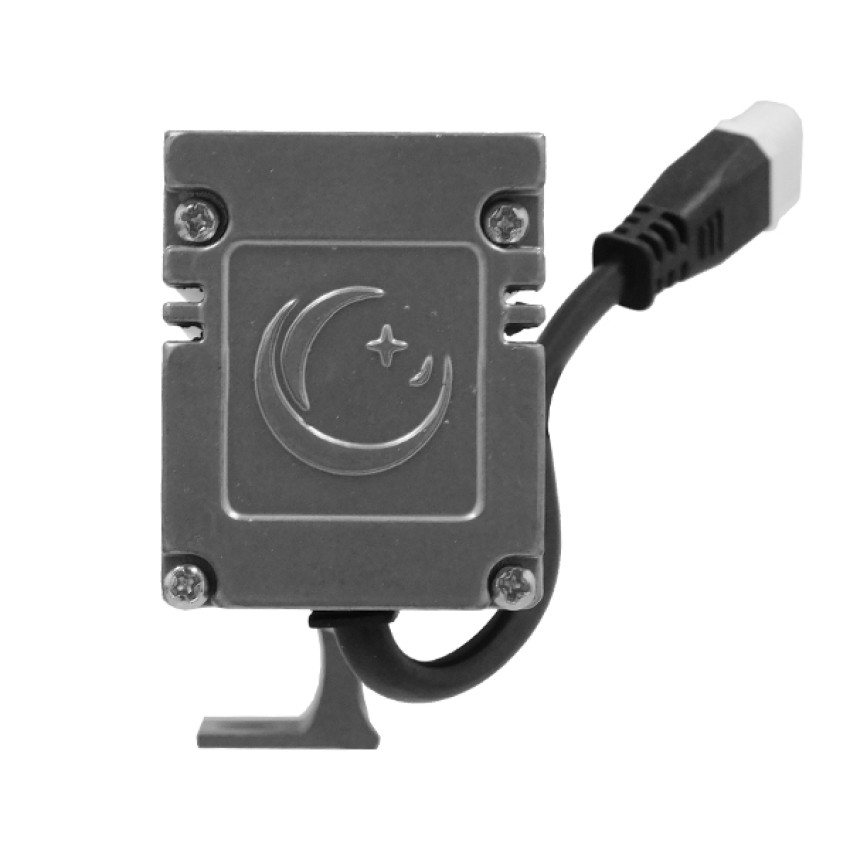 GLOBOSTAR® WASHERMARGO  Μπάρα Φωτισμού Wall Washer LED 24W 2040lm 30° DC 24V Αδιάβροχο IP66 Ροζ Dimmable - Bridgelux SMD Chip - Γκρι Ανθρακί - Μ100 x Π4 x Υ5cm