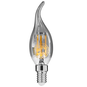 Λάμπα E14 C35T Κεράκι LED FILAMENT 4W 400 lm 320° AC 85-265V Φλόγα Flame Edison Retro με Φιμέ Γυαλί Θερμό Λευκό 2700 K Dimmable Λάμπα E14 C35T Κεράκι LED FILAMENT 4W 400 lm 320° AC 85-265V Φλόγα Flame Edison Retro με Φιμέ Γυαλί Θερμό Λευκό 2700 K Dimmable