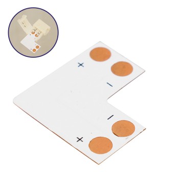 Connector L για Ταινία LED 4.8 Watt