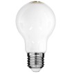 Λάμπα E27 A60 Γλόμπος LED CCT FILAMENT 6W 560 lm 320° AC 85-265V με Λευκό Γαλακτερό Γυαλί 3 Step Switch CCT Change Θερμό Λευκό - Φυσικό Λευκό - Ψυχρό Λευκό