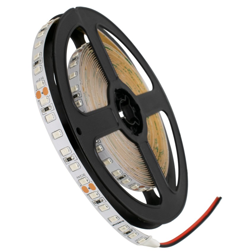 Ταινία LED SMD 2835 5m 8W/m 120LED/m 1208lm/m 120° DC 24V IP20 Μπλε