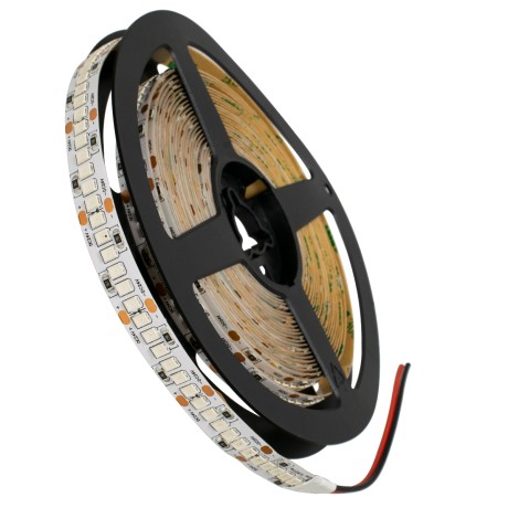 GLOBOSTAR® LUXA  Ταινία LED 16W/m 1280lm/m 120° DC 24V IP20 240 x SMD2835 Chip/m Κόκκινο Dimmable - Μ500 x Π0.8 x Υ0.2cm - Ρολό 5 Μέτρων