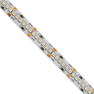 GLOBOSTAR® LUXA  Ταινία LED 16W/m 1280lm/m 120° DC 24V IP20 240 x SMD2835 Chip/m Κόκκινο Dimmable - Μ500 x Π0.8 x Υ0.2cm - Ρολό 5 Μέτρων