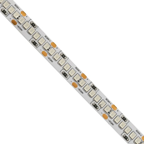 GLOBOSTAR® LUXA  Ταινία LED 16W/m 1280lm/m 120° DC 24V IP20 240 x SMD2835 Chip/m Κόκκινο Dimmable - Μ500 x Π0.8 x Υ0.2cm - Ρολό 5 Μέτρων