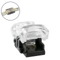 Αδιάβροχος Ταχυσύνδεσμος Ένωσης IP65 - Strip To Strip Connector για Ένωση 2 x Μονόχρωμες Αδιάβροχες Ταινίες LED Πλάτους 8mm