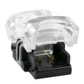 Αδιάβροχος Ταχυσύνδεσμος Ένωσης IP65 - Strip To Strip Connector για Ένωση 2 x Μονόχρωμες Αδιάβροχες Ταινίες LED Πλάτους 8mm