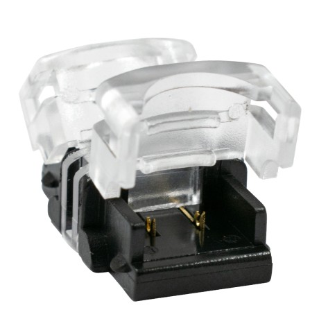Αδιάβροχος Ταχυσύνδεσμος Ένωσης IP65 - Strip To Strip Connector για Ένωση 2 x Μονόχρωμες Αδιάβροχες Ταινίες LED Πλάτους 8mm