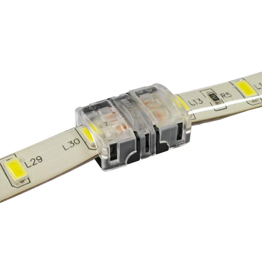 Αδιάβροχος Ταχυσύνδεσμος Ένωσης IP65 - Strip To Strip Connector για Ένωση 2 x Μονόχρωμες Αδιάβροχες Ταινίες LED Πλάτους 8mm