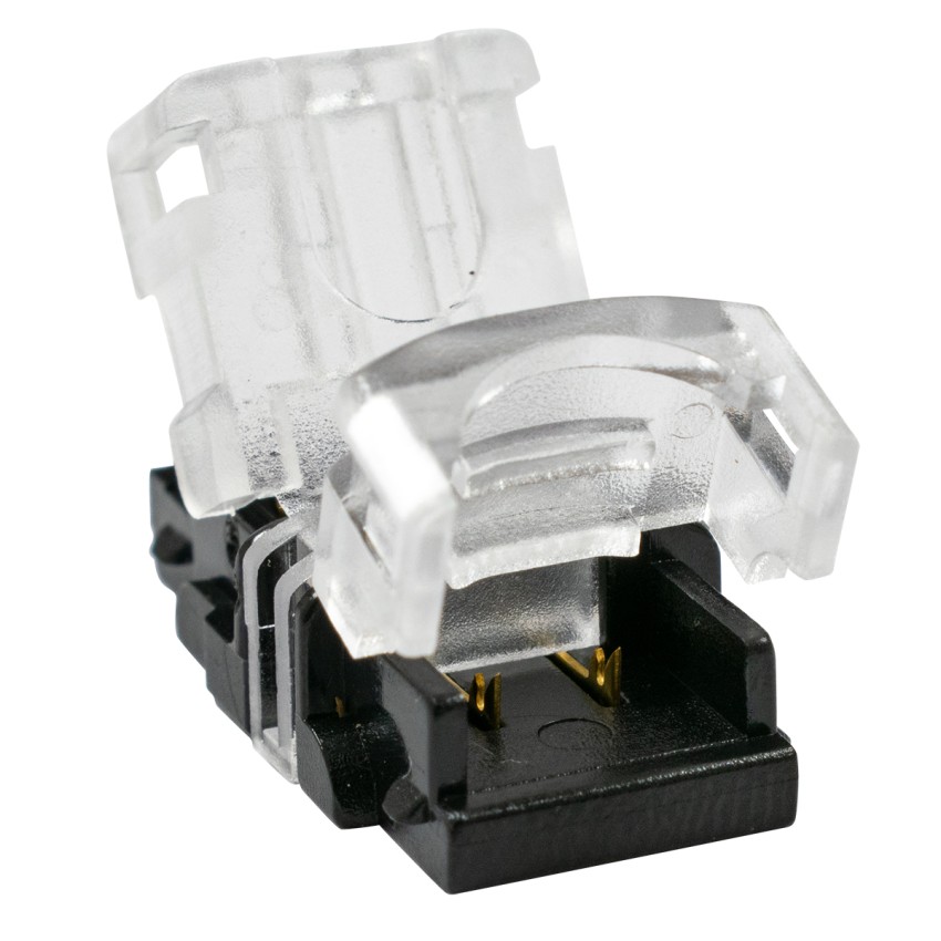 Αδιάβροχος Ταχυσύνδεσμος Ένωσης IP65 - Strip To Cable Connector για Ένωση 1 x Μονόχρωμης Αδιάβροχης Ταινίας LED Πλάτους 8mm με 1 x Καλώδιο Τροφοδοσίας