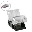 Ταχυσύνδεσμος Ένωσης IP20 - Strip To Cable Connector για Ένωση 1 x Μονόχρωμης Ταινίας LED Πλάτους 10mm με 1 x Καλώδιο Τροφοδοσίας