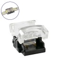 Αδιάβροχος Ταχυσύνδεσμος Ένωσης IP65 - Strip To Strip Connector για Ένωση 2 x Μονόχρωμες Αδιάβροχες Ταινίες LED Πλάτους 10mm