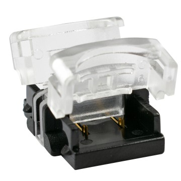 Αδιάβροχος Ταχυσύνδεσμος Ένωσης IP65 - Strip To Strip Connector για Ένωση 2 x Μονόχρωμες Αδιάβροχες Ταινίες LED Πλάτους 10mm