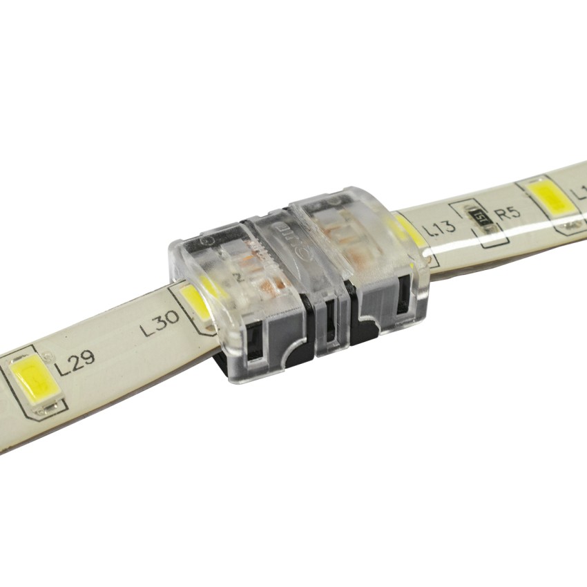 Αδιάβροχος Ταχυσύνδεσμος Ένωσης IP65 - Strip To Strip Connector για Ένωση 2 x Μονόχρωμες Αδιάβροχες Ταινίες LED Πλάτους 10mm
