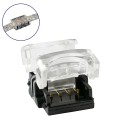 Αδιάβροχος Ταχυσύνδεσμος Ένωσης IP65 - Strip To Strip Connector για Ένωση 2 x RGB Αδιάβροχες Ταινίες LED Πλάτους 10mm