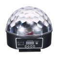 GLOBOSTAR® DISCOBALL  Disco Μπάλα Φωτορυθμικό με RF Ασύρματο Χειριστήριο LED 20W 1000lm 180° AC 220-240V IP20 Πολύχρωμο RGB DMX512- Μ17 x Π17 x Υ15cm