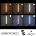 ALIEN Design DIVA Μοντέρνο Minimal Nordic Μεταλλικό Φωτιστικό Επιτραπέζιο - Πορτατίφ - Λαμπατέρ Μαύρο LED 10W 1500lm με Ασύρματο Χειριστήριο RF & Dimmer IP20 CCT Θερμό 2700 K έως Ψυχρό 6000K Μ3 x Π1.6 x Υ50cm ALIEN Design DIVA Μοντέρνο Minimal Nordic Μεταλλικό Φωτιστικό Επιτραπέζιο - Πορτατίφ - Λαμπατέρ Μαύρο LED 10W 1500lm με Ασύρματο Χειριστήριο RF & Dimmer IP20 CCT Θερμό 2700 K έως Ψυχρό 6000K Μ3 x Π1.6 x Υ50cm
