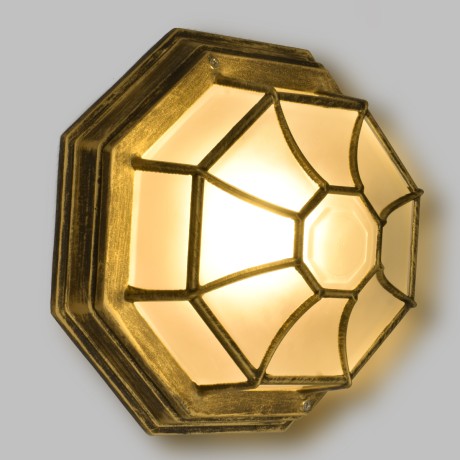 GLOBOSTAR® RUBY  Vintage Φωτιστικό Οροφής με Ντουί 1 x E27 AC 220-240V IP20 - Μπρούτζινο Εφέ Σκουριάς - Μ27 x Π27 x Υ12cm