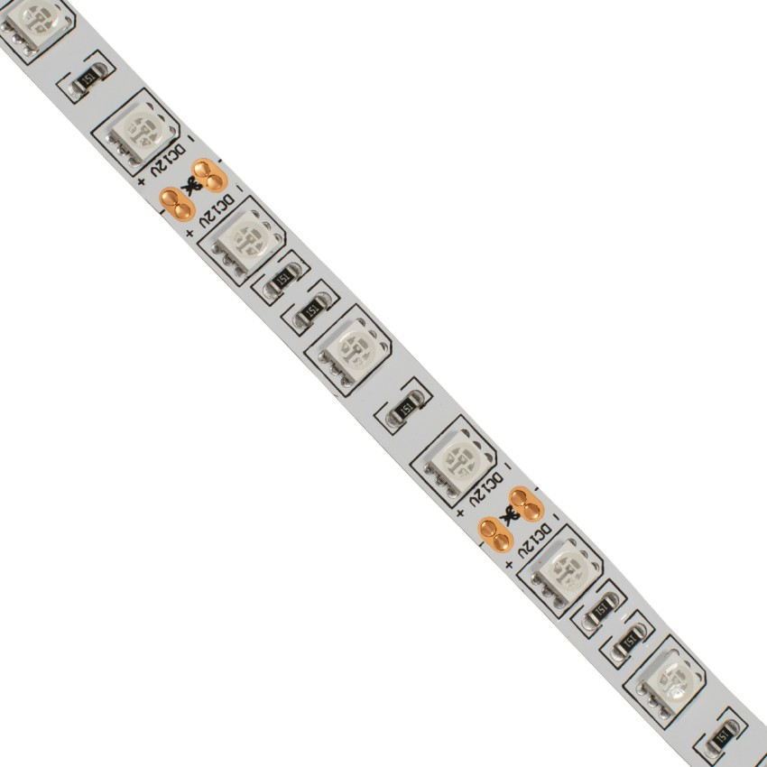 GLOBOSTAR® LUMAR  Ταινία LED 14.4W/m 864lm/m 120° DC 12V IP20 60 x SMD5050 Chip/m Μωβ Ultraviolet Dimmable - Μ500 x Π1 x Υ0.2cm - Ρολό 5 Μέτρων